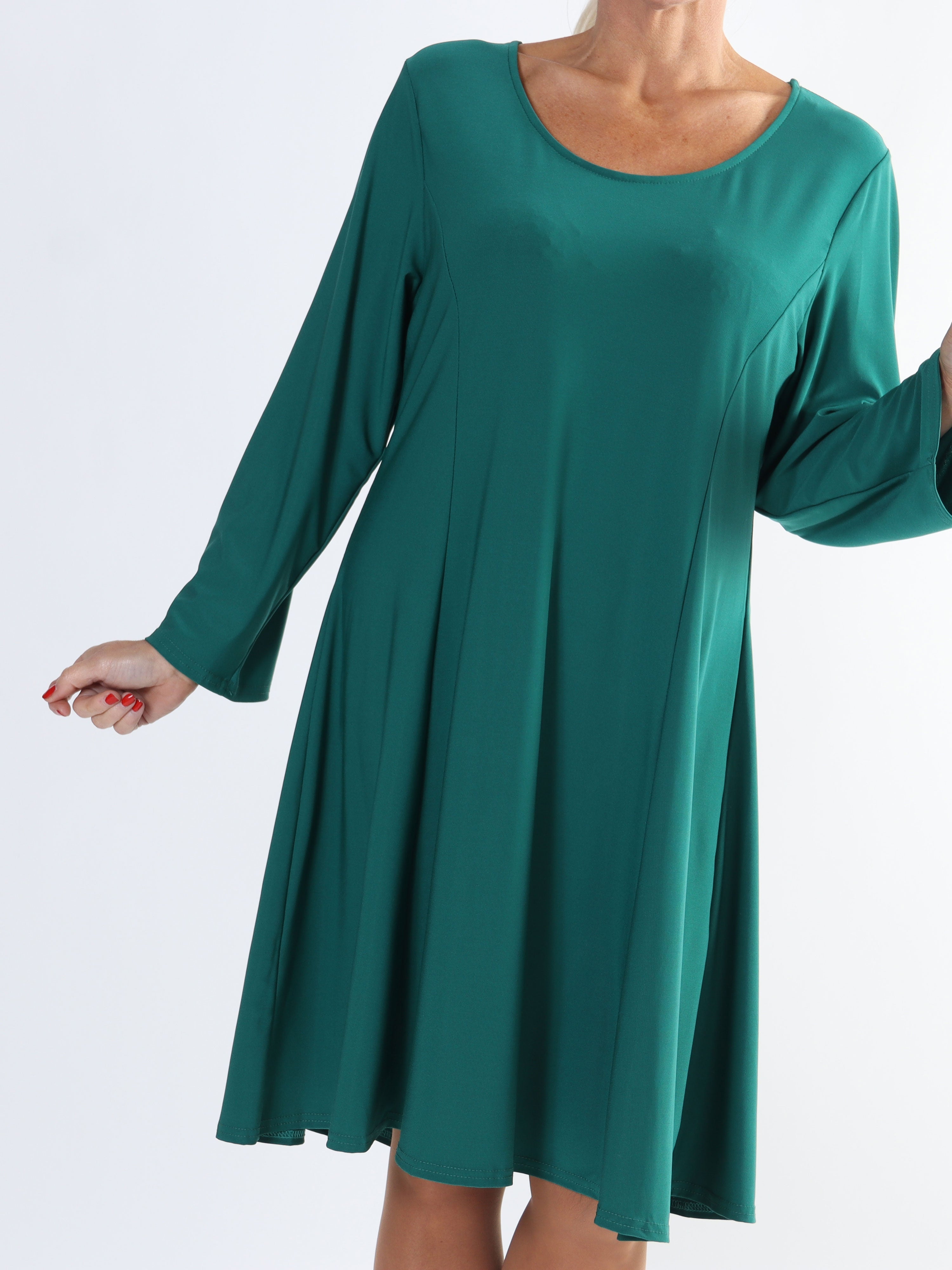 Maj Plain L/S - Klänning med resår i normal storlek